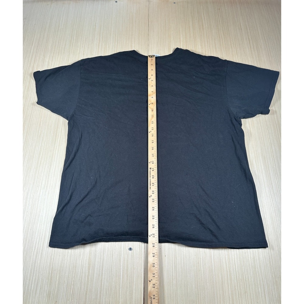 Alone‎ T-Shirt Mens 2XL Blue embroidered Logo Cotton Crew Neck Running Pullover - Picture 3 of 5
